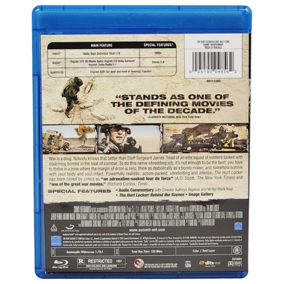 The Hurt Locker Blu-Ray Disc - Summit Entertainment - Picture 3 of 3